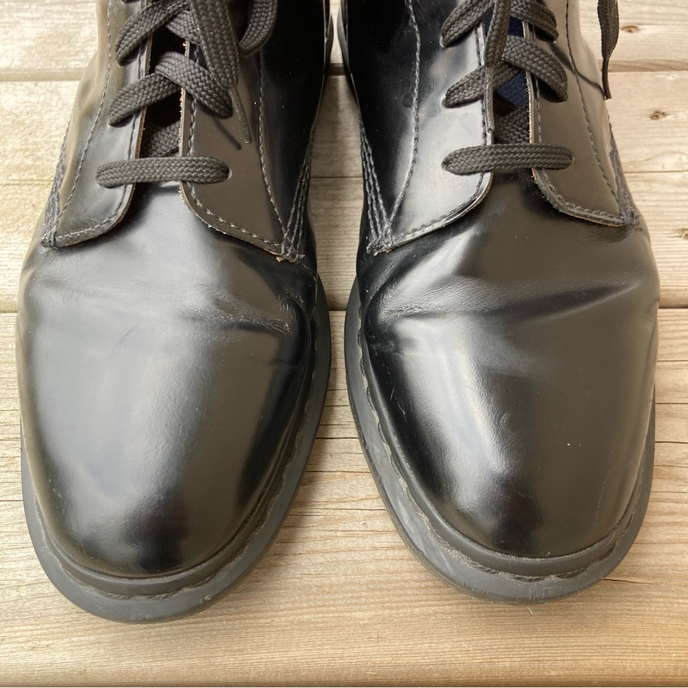 Dr. Martens Winchester II Leather Dress Boots Doc Martens Men’s 11 Black Smooth - Picture 5 of 13